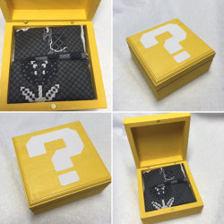 retrogamingblog:  Super Mario Bros Engagement Ring Box made by ShaesBridal 