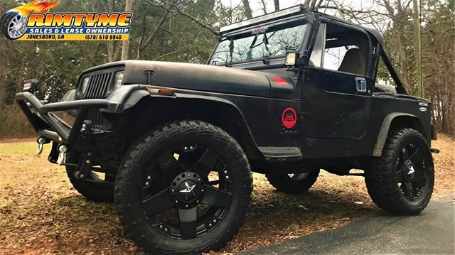 RimTyme Custom Wheels & Tires — 1989 Jeep Wrangler sitting on 20” XD Series  Off...