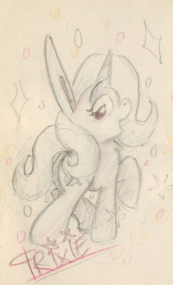slightlyshade:The Great &amp; Powerful Trixie is here! c: