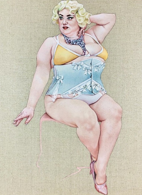 Artist: Karen Turner // Model: Rubyyy Jones (they/them)