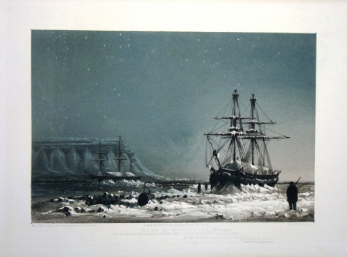 ltwilliammowett:Arctic Expedition, in search of Sir John Franklin by Captain Sir James C. Ross, 1848