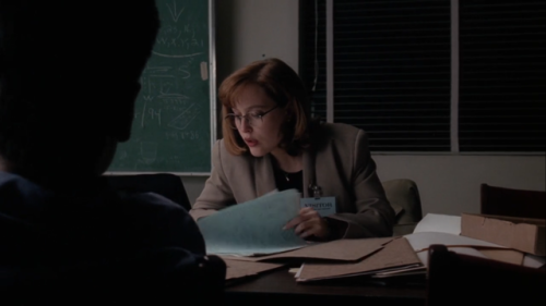 Dana Scully in The X-Files ep 1.22 Born Again