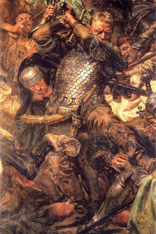 Battle of Grunwald, Jan Zizka (detail), Jan Matejko