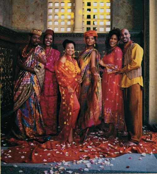 Unbought and Unbossed — The cast of Living Single for Essence Magazine...