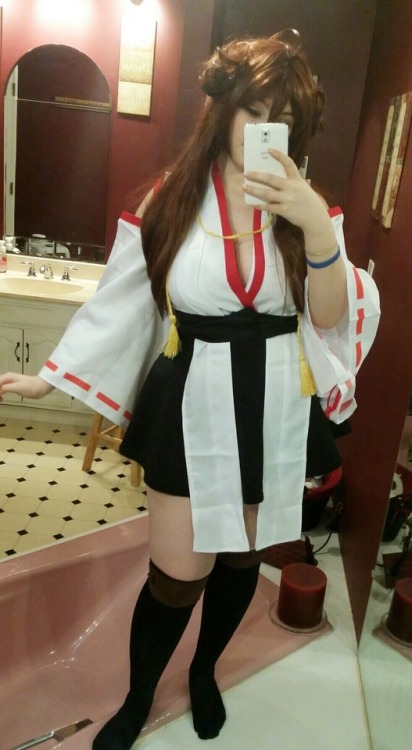 striderscribe: i got my kongou outfit its time to NUT now all i gotta do is make her headband and il