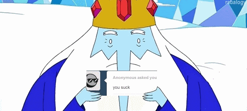 “Great.”  >:[