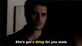 danascullye:  “Why did I have a thing for you? I don’t know, Stefan, maybe it’s be