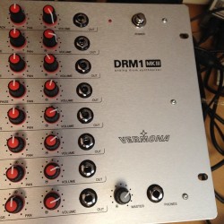 synthesizerpics:  Synthesizer Videos - Vintage Synthesizer And Contemporary Synths At Work Thumbs up. 10/10. 100%. Fun. Bare ping. Etc… #vermona #drummachine #analogue #synthesizer by babtrees http://ift.tt/1iTLe7z
