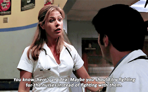 attitudeissues: “see? every time a nurse has a problem she complains to me.”“every