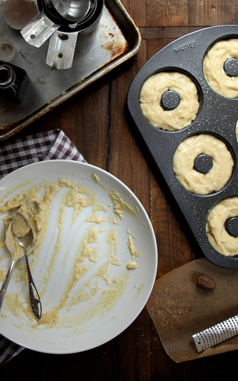 Porn Pics foodffs:  Brown Butter Baked Doughnuts with