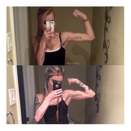 crushfit: journeystojoy: fitnika:thehufflepufflifts:oatsnjen:Tattoo gains. Muscle gains. Strength ga