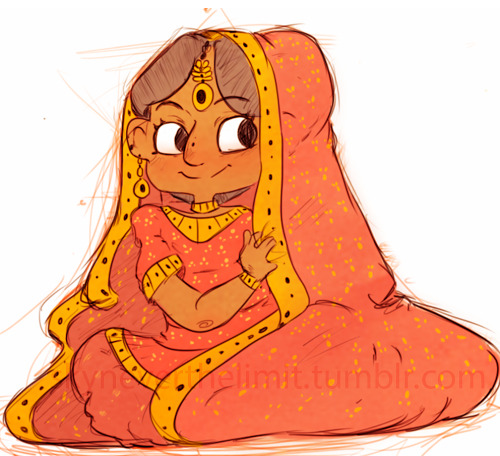 skyneverthelimit:a time frame of how my Indian princess has changed over time. her design isn’t comp