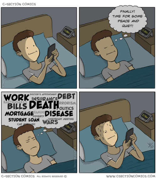 tastefullyoffensive:Sleep well. (by C-Section Comics)