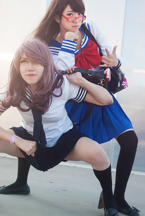 mechaanime:  delinquent schoolgirls here to steal your lunch money (๑•̀ ▽•́)و✧