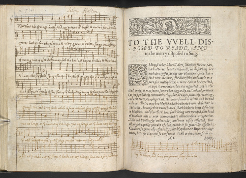 shakespearenews:The Fool’s song from King Lear, a 17th century music manuscript. Source: The British