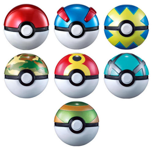 Pokéball SUPER Collection by BANDAI to be released August 2018