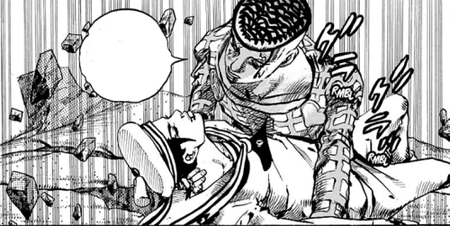 Kira Yoshikage and Josefumi Kujo  (JoJo’s Bizarre Adventure: JoJolion / Vol.26 Chapt