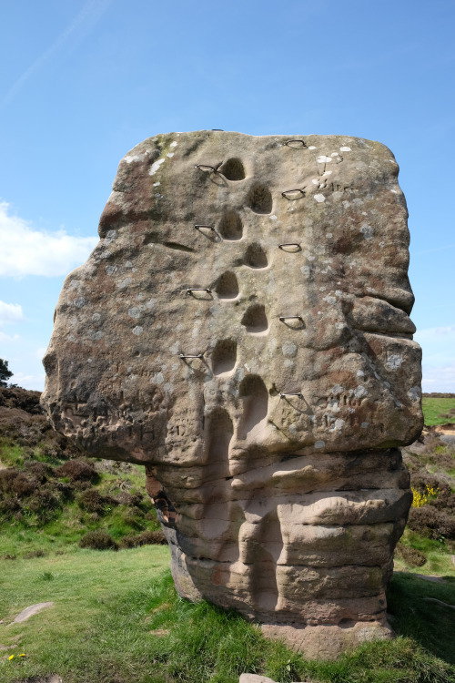 ‘Cork Stone’ Bronze Age Monolith, Stanton Moor, Derbyshire, 15.5.16.