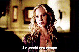 bloody-elijah:“Surely finding another dress is well within your substantial vampire capabilities.”