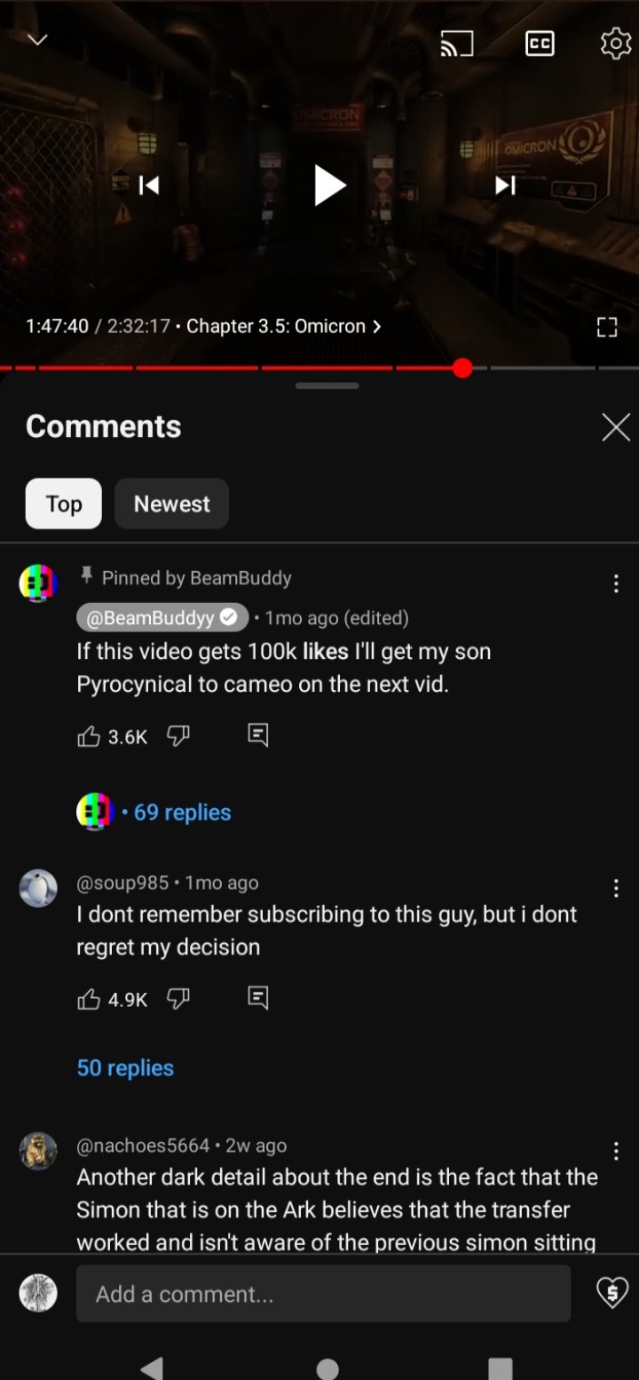 Can Someone Explain To Me Why The Son Of Some Video Essay Guy On Youtube Is In The Most Recent F1nnster