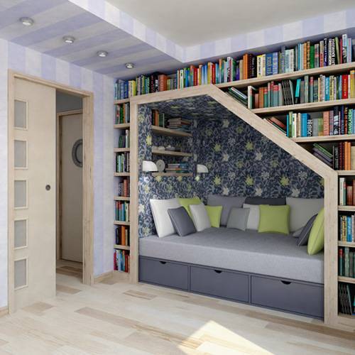 thaurantiell:  Some beautiful reading nooks. 