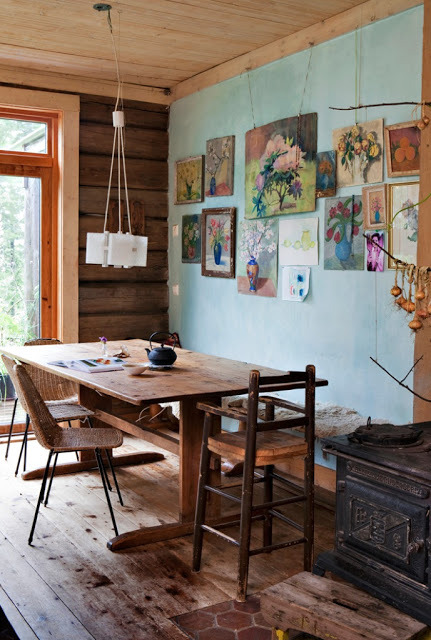 fuckyeahawesomehouses:  Quirky Oslo Home  We love quirky, bold, fun, repurposed, and memorable.