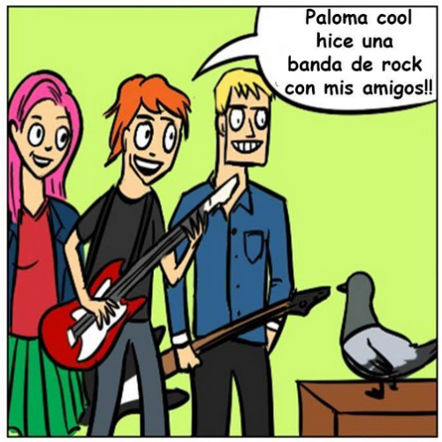 conchesumadres:  Aveces soy como la Paloma Cool