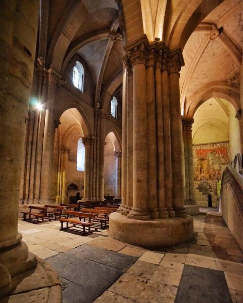 The &lsquo;old&rsquo; Romanesque cathedral still stands and is a glory in its own right #cat