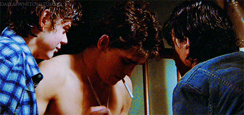 dallaswnston:  dallas winston → smoking/lighting up a cigarette    requested