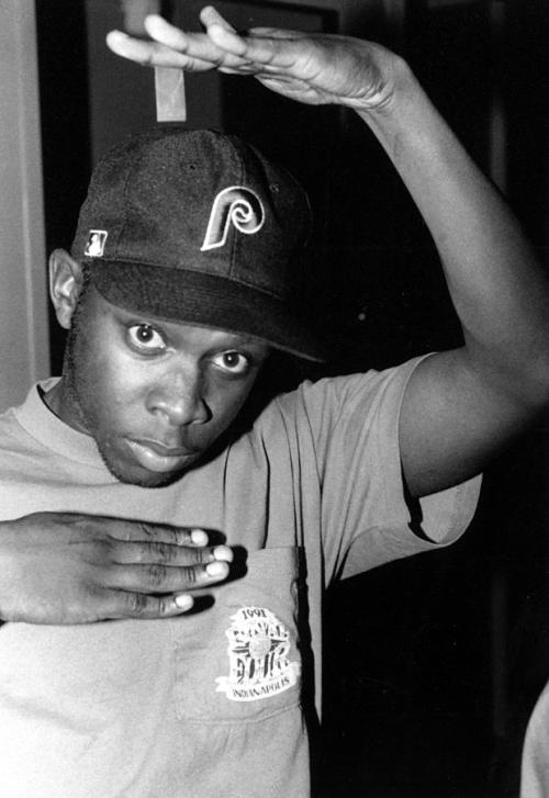 Phife Dawg circa 1990 in New York. Photo by Al Pereira.