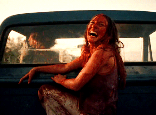 horrorgifs:The Texas Chain Saw Massacre (1974) dir. Tobe Hooper@lauriestrxde