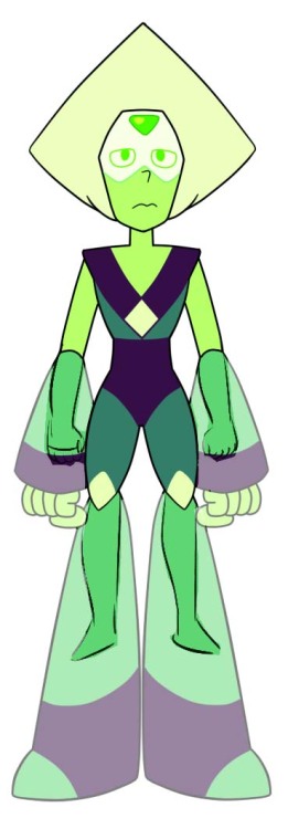 toastyhat:  So, Peridot’s foot came off in the most recent episode and I’m thinking…if it were part of her projected body, she wouldn’t have been able to detach it mechanically like that, right?  So I’ve been musing about the possibilities