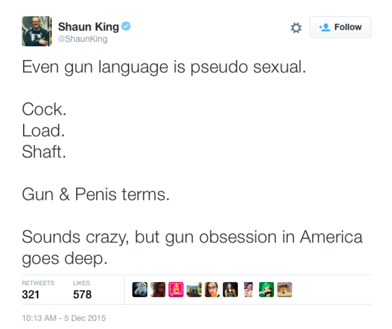 snowstorms-and-windy-oceans:  the psychology behind gun use 