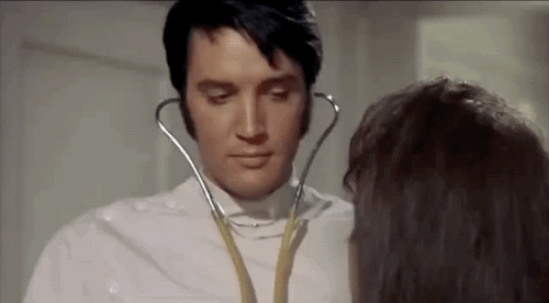onebeatahead:  gameraboy:  Elvis Presley in Change of Habit (1969)   Oh dear, I didn’t