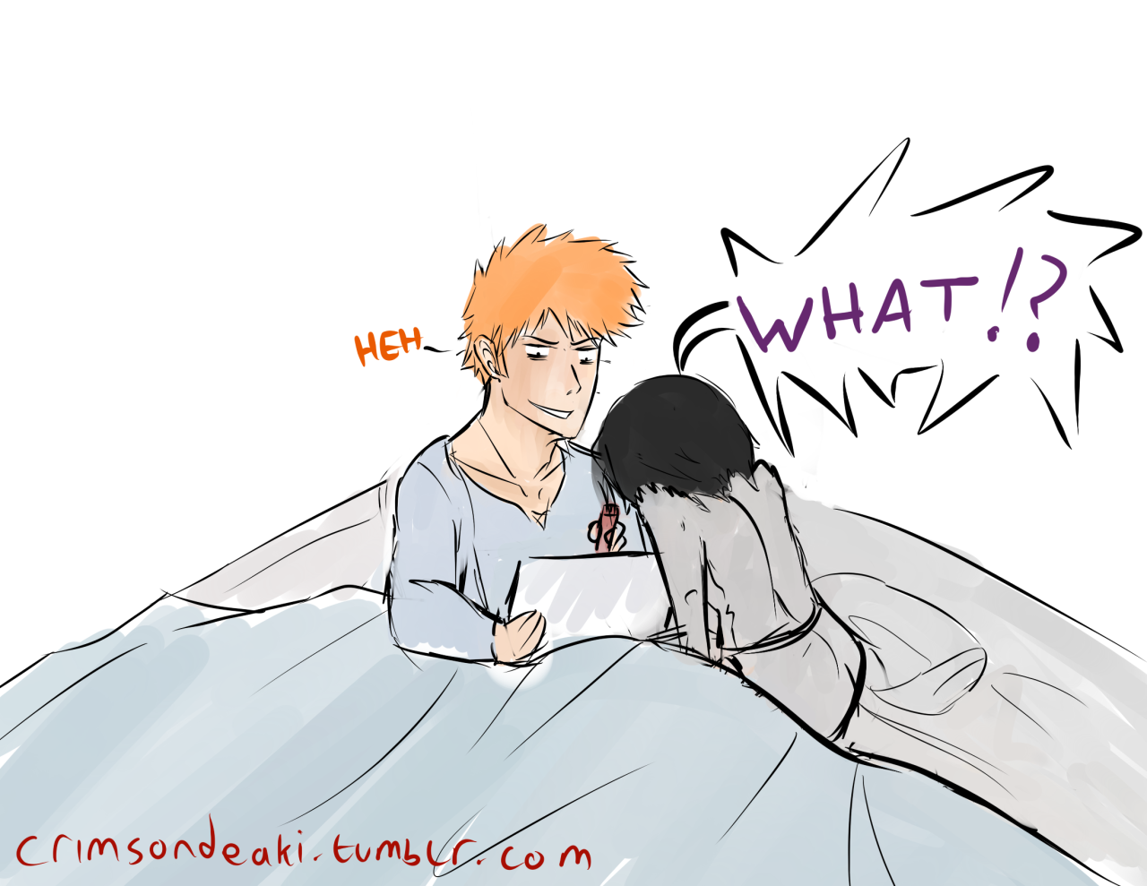 crimsondeaki:   IchiRuki Week - Day 2: Rescue  Sorry It’s late. I had to let my
