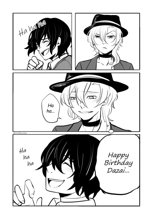 Happy Birthday Dazai-kun!!