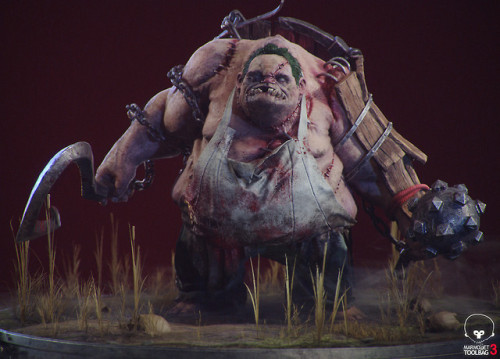 quarkmaster:  The Pudge Meet the PUDGE ! The second model, that I made for the Epic Esports Events e