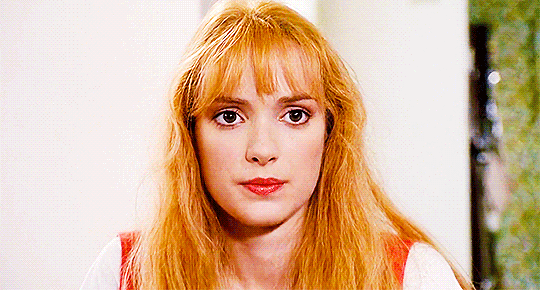 cinemagifs: Winona Ryder in   Edward Scissorhands (1990) dir. Tim Burton 