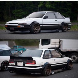 radracerblog:  TOP 10: Toyota Trueno Coupe Ae86