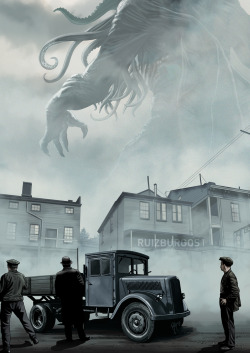 H. P. Lovecraft by Ruiz Burgos / Website