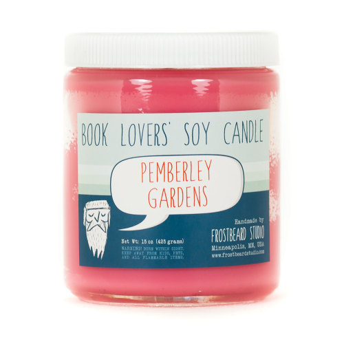 XXX sosuperawesome:  Book Lovers’ Candles -including photo