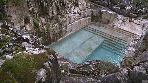 Sex nonconcept:Quarry turned into luxury swimming pictures