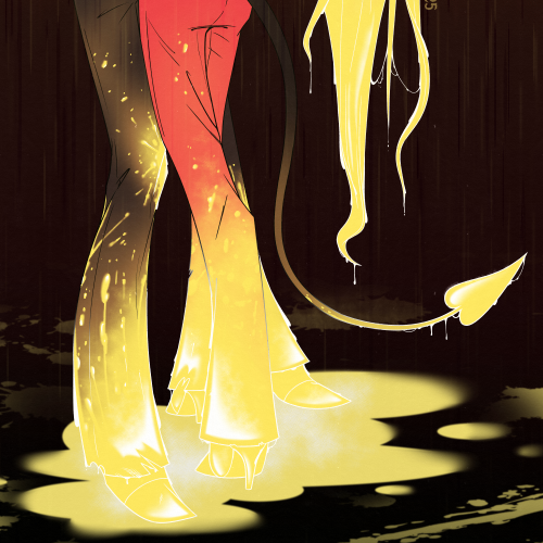 "Under The Golden Rain" Recently, My Original Concept I Drew Last Year Has Been Making Rounds Again.