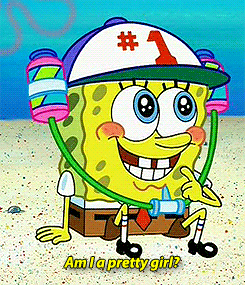 ruinedchildhood:slow-down-my-wayward-son:  monstersonthebed:SpongeBob don’t give a fuck about your gender roles  actually, technically sea sponges are asexual hermaphrodites, I mean he is depicted as male on here, but in reality, he’s both. so him