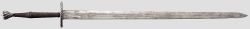 Art-Of-Swords:  German Two-Hand Sword  Dated: Made In The Style Of Circa 1530 Measurements: