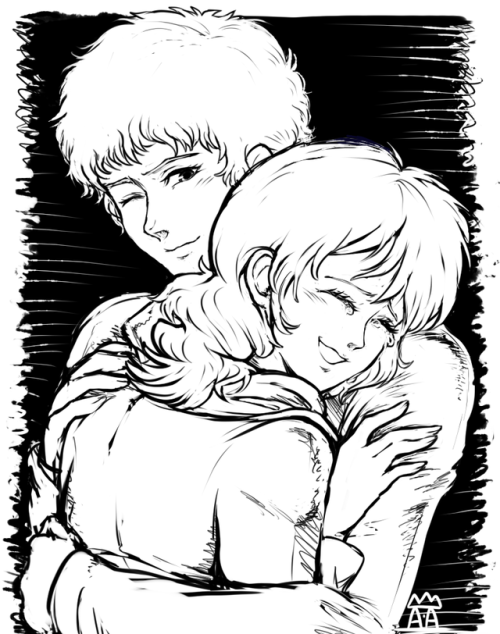 harotype: official-amuro: i lowkey still ship these two ;3c  ‘I FAKED YEARS OF PTSD JUST SO I 