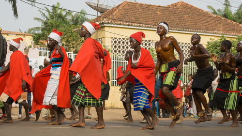 Guinea-Bissau carnival, by Peace on Earth.