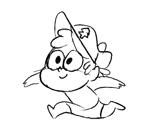 mudkipful:  i read his footsteps as “dip dop dip dop dip dop…” 