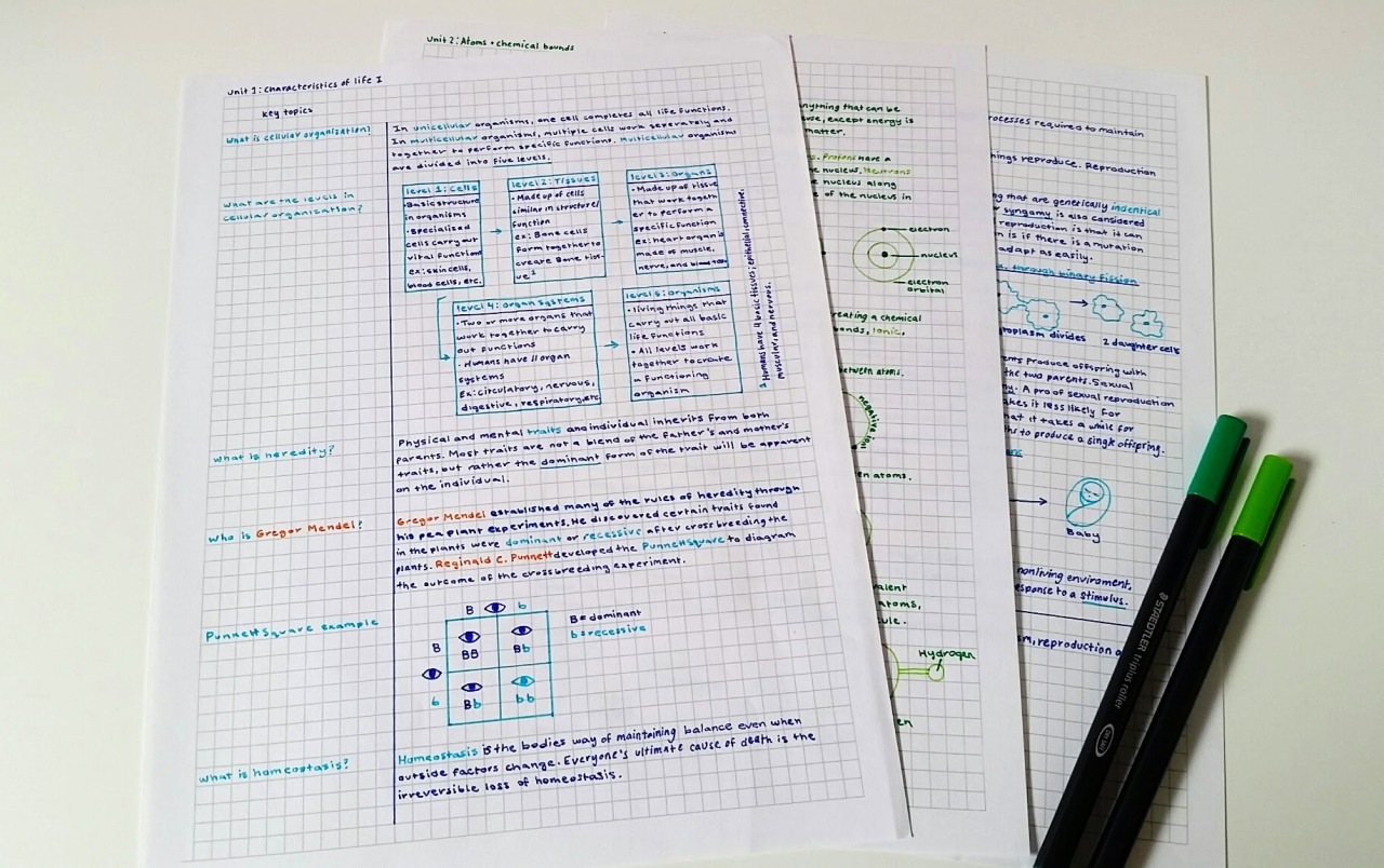 Ad Astra Per Aspera • Color Coding Notes 101 by aca-demia image.