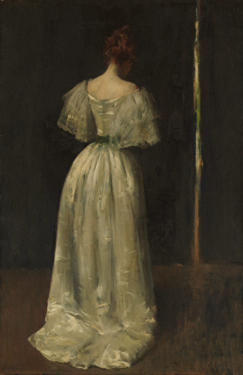 “Seventeenth Century Lady’ by William Merritt Chase, c. 1895